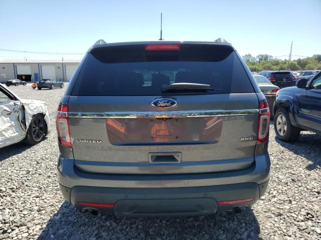 1FM5K8F83EGC13689 - 2014 FORD EXPLORER LIMITED ნაცრისფერი ფოტო 6