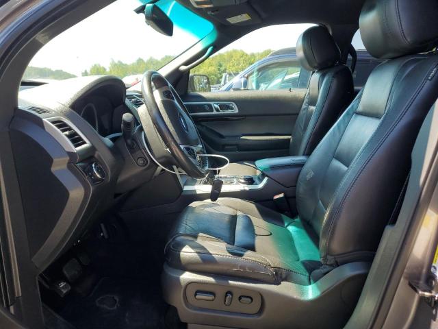 1FM5K8F83EGC13689 - 2014 FORD EXPLORER LIMITED ნაცრისფერი ფოტო 7