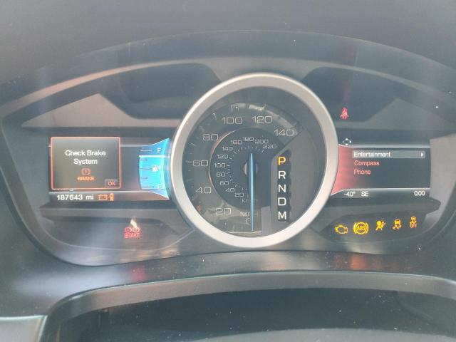 1FM5K8F83EGC13689 - 2014 FORD EXPLORER LIMITED ნაცრისფერი ფოტო 9