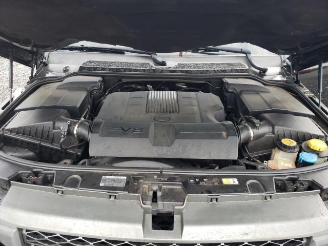 SALSF2D48BA292034 - 2011 LAND ROVER RANGE ROVE HSE BLACK photo 11