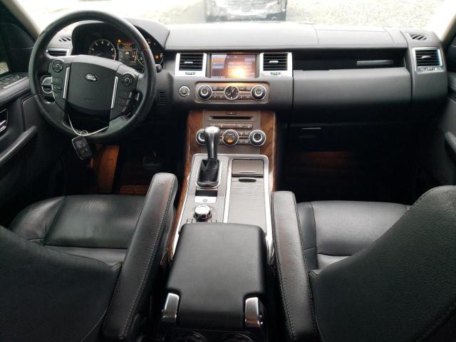 SALSF2D48BA292034 - 2011 LAND ROVER RANGE ROVE HSE BLACK photo 8