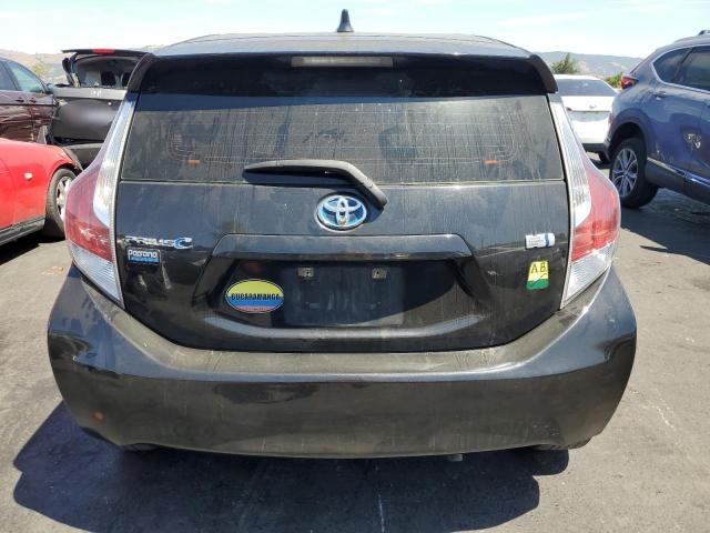 JTDKDTB31G1117810 - 2016 TOYOTA PRIUS C BLACK photo 6