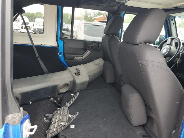 1C4BJWDG3GL149477 - 2016 JEEP WRANGLER U SPORT 蓝色 照片 10