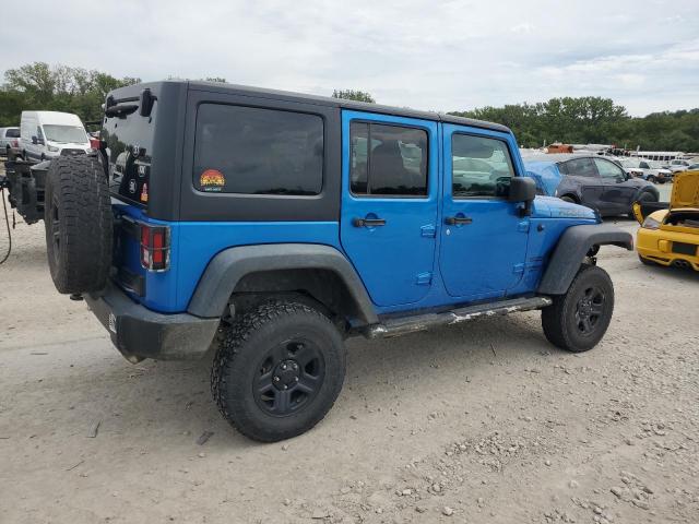 1C4BJWDG3GL149477 - 2016 JEEP WRANGLER U SPORT 蓝色 照片 3