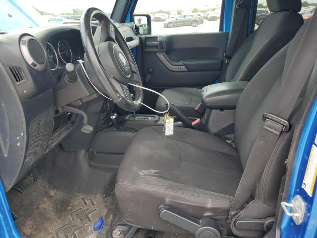 1C4BJWDG3GL149477 - 2016 JEEP WRANGLER U SPORT 蓝色 照片 7