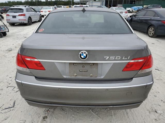 WBAHN83506DT26034 - 2006 BMW 750 LI GRAY photo 6