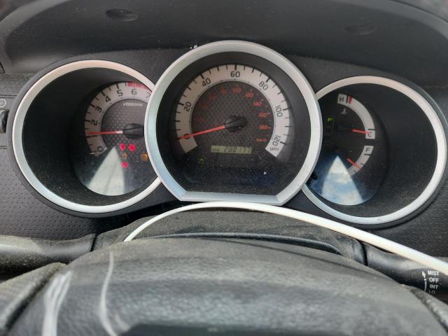 5TFUX4EN8CX016211 - 2012 TOYOTA TACOMA ACCESS CAB ვერცხლისფერი ფოტო 9