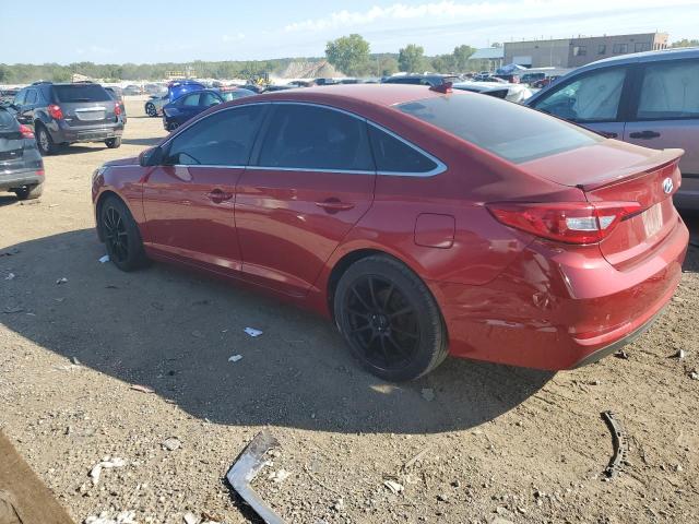 5NPE24AF3HH501733 - 2017 HYUNDAI SONATA SE RED photo 2