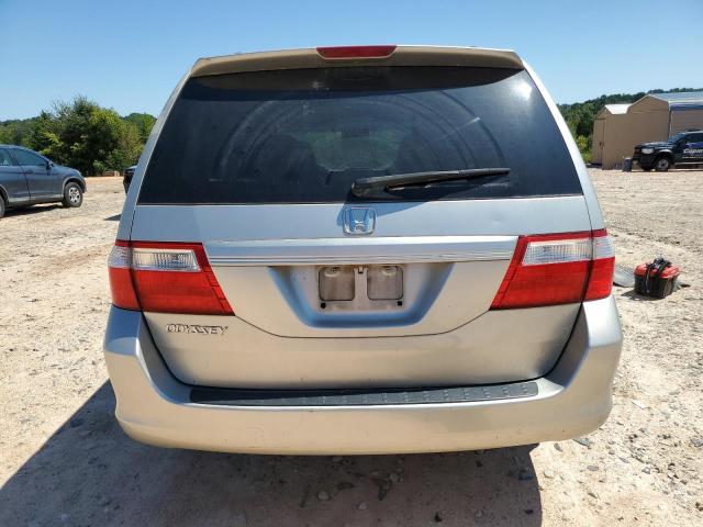5FNRL38656B429525 - 2006 HONDA ODYSSEY EXL SILVER photo 6