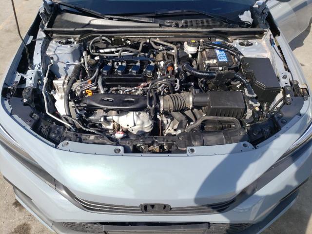 2HGFE1E54NH474043 - 2022 HONDA CIVIC SI GRAY photo 11