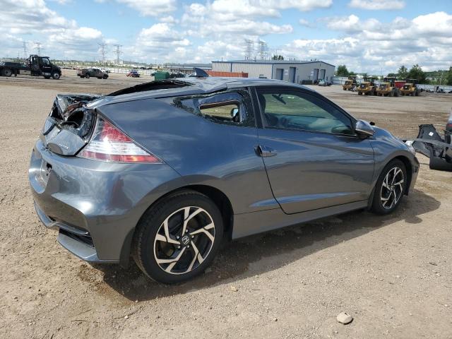 JHMZF1D64GS001191 - 2016 HONDA CR-Z EX 灰色 照片 3