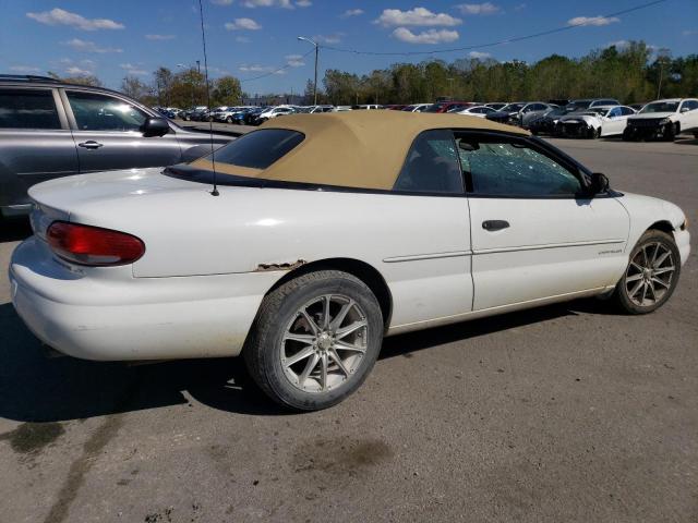 3C3EL45H9XT612055 - 1999 CHRYSLER SEBRING JX WHITE photo 3