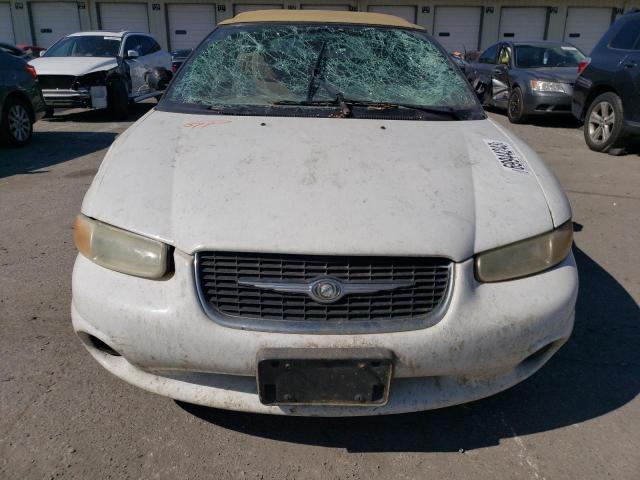 3C3EL45H9XT612055 - 1999 CHRYSLER SEBRING JX WHITE photo 5