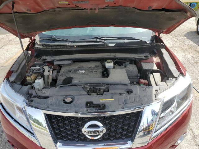 5N1AR2MM4GC620129 - 2016 NISSAN PATHFINDER S 红色 照片 12