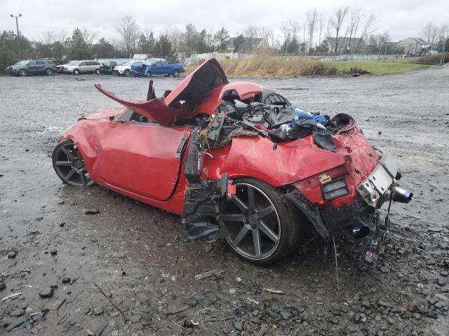 JN1AZ36A94T000212 - 2004 NISSAN 350Z ROADSTER RED photo 2