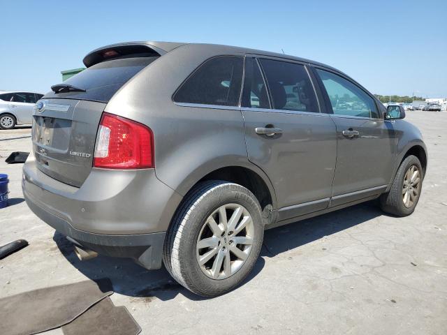 2FMDK3KCXEBA58378 - 2014 FORD EDGE LIMITED SILVER photo 3