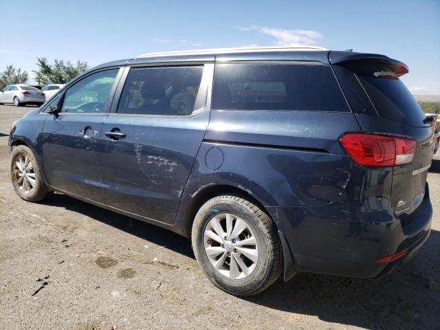 KNDMB5C17H6308689 - 2017 KIA SEDONA LX GRAY photo 2