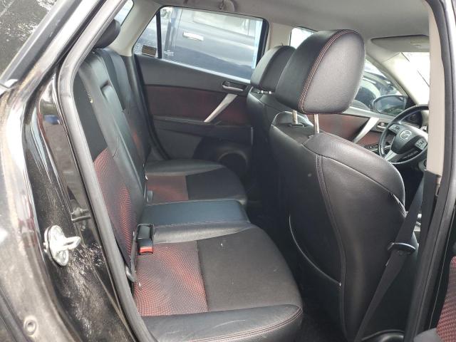 JM1BL1L42C1690191 - 2012 MAZDA SPEED 3 შავი ფოტო 10