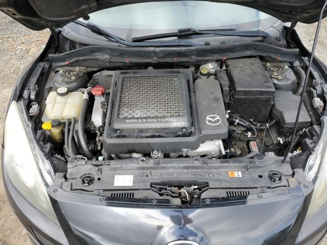JM1BL1L42C1690191 - 2012 MAZDA SPEED 3 შავი ფოტო 11