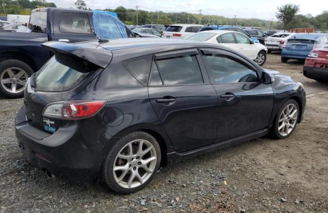 JM1BL1L42C1690191 - 2012 MAZDA SPEED 3 შავი ფოტო 3