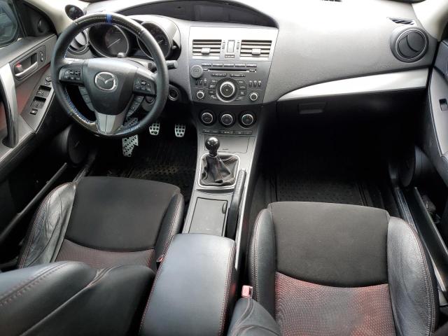 JM1BL1L42C1690191 - 2012 MAZDA SPEED 3 შავი ფოტო 8
