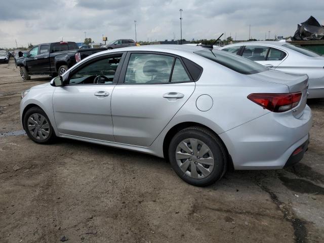 3KPA24AB6KE172470 - 2019 KIA RIO S GRAY photo 2