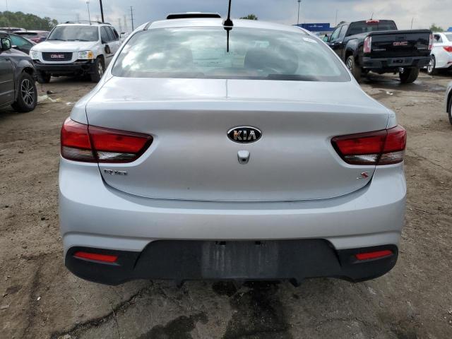 3KPA24AB6KE172470 - 2019 KIA RIO S GRAY photo 6