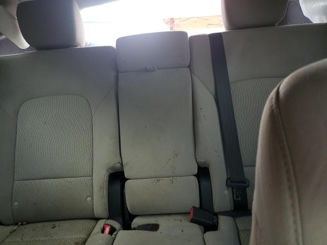 5XYZU3LB1GG356956 - 2016 HYUNDAI SANTA FE S RED photo 10