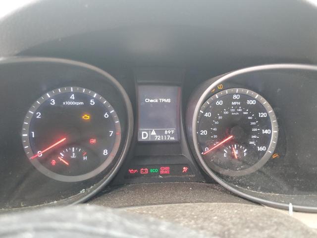 5XYZU3LB1GG356956 - 2016 HYUNDAI SANTA FE S RED photo 9