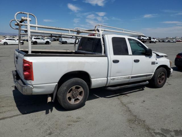 3D7KR28D27G808783 - 2007 DODGE RAM 2500 ST WHITE photo 3