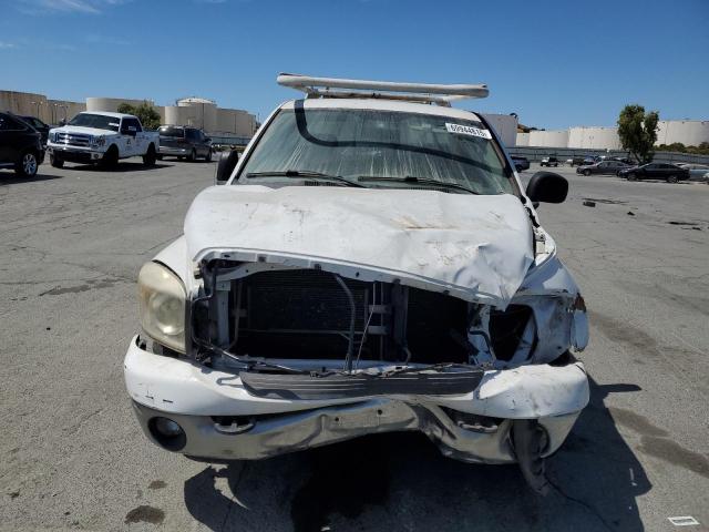 3D7KR28D27G808783 - 2007 DODGE RAM 2500 ST WHITE photo 5