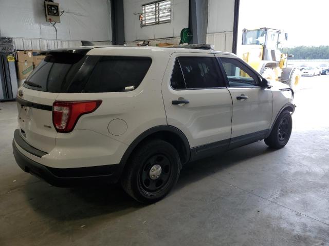 1FM5K8ARXKGB22396 - 2019 FORD EXPLORER POLICE INTERCEPTOR 白色 照片 3