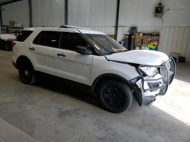 1FM5K8ARXKGB22396 - 2019 FORD EXPLORER POLICE INTERCEPTOR 白色 照片 4