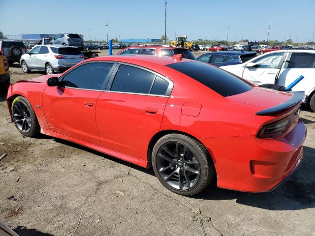2C3CDXGJXNH262205 - 2022 DODGE CHARGER SCAT PACK RED photo 2