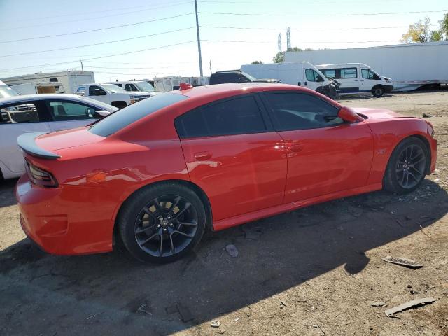 2C3CDXGJXNH262205 - 2022 DODGE CHARGER SCAT PACK RED photo 3