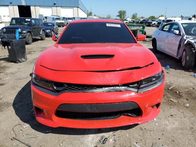 2C3CDXGJXNH262205 - 2022 DODGE CHARGER SCAT PACK RED photo 5