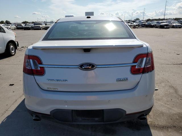 1FAHP2KT0BG108622 - 2011 FORD TAURUS SHO WHITE photo 6