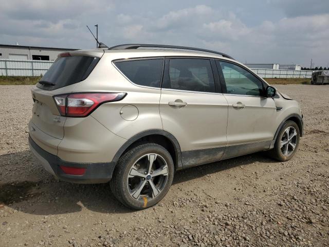 1FMCU9HD6JUD37419 - 2018 FORD ESCAPE SEL BEIGE photo 3