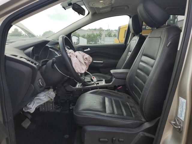 1FMCU9HD6JUD37419 - 2018 FORD ESCAPE SEL BEIGE photo 7