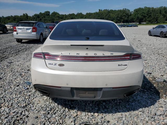 3LN6L2G91GR616975 - 2016 LINCOLN MKZ WHITE photo 6