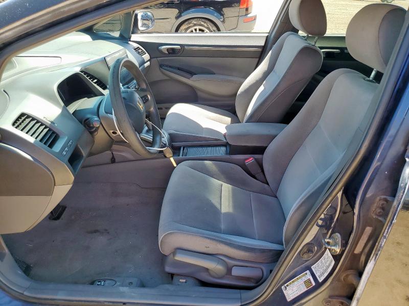 1HGFA16867L133608 - 2007 HONDA CIVIC EX BLACK photo 7