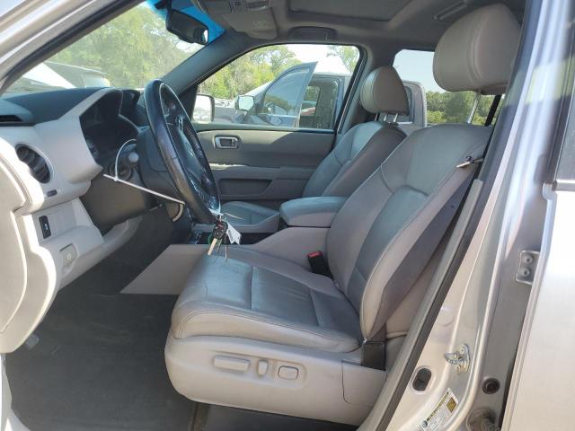 5FNYF4H61DB076237 - 2013 HONDA PILOT EXL Արծաթագույն լուսանկար 7