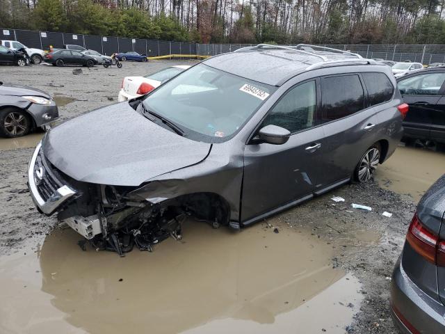 5N1DR2MM7KC645337 - 2019 NISSAN PATHFINDER S GRAY photo 1