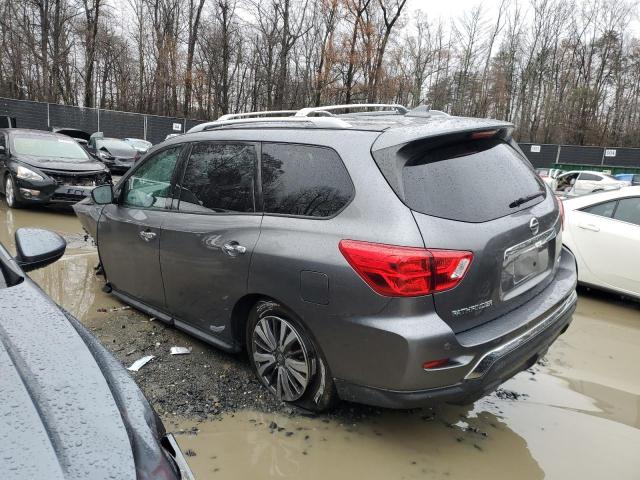 5N1DR2MM7KC645337 - 2019 NISSAN PATHFINDER S GRAY photo 2