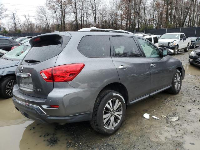 5N1DR2MM7KC645337 - 2019 NISSAN PATHFINDER S GRAY photo 3