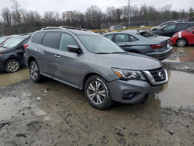 5N1DR2MM7KC645337 - 2019 NISSAN PATHFINDER S GRAY photo 4