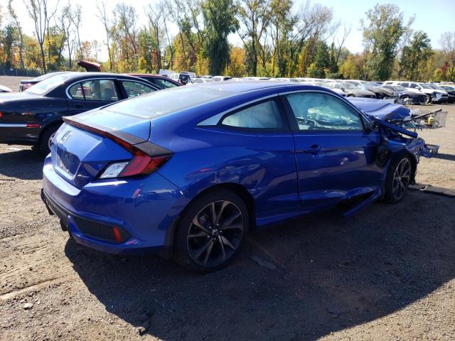 2HGFC4B80KH306756 - 2019 HONDA CIVIC SPORT 蓝色 照片 3