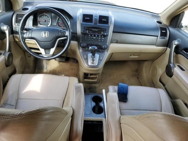 JHLRE38778C056316 - 2008 HONDA CR-V EXL BLACK photo 8