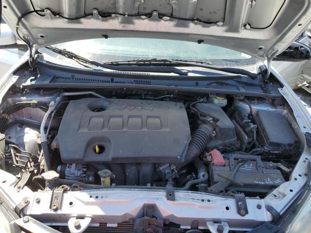 2T1BURHE7GC497906 - 2016 TOYOTA COROLLA L SILVER photo 11