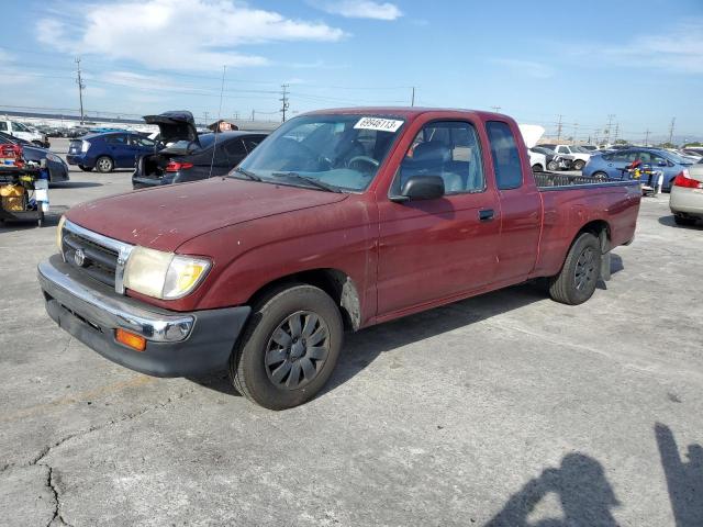 4TAVL52N3WZ118255 - 1998 TOYOTA TACOMA XTRACAB BURGUNDY photo 1